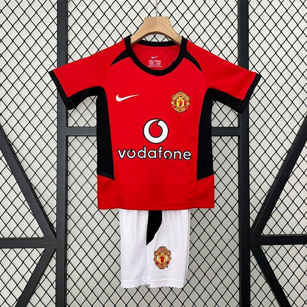 Camiseta Manchester United 1ª Niño Retro 2002 2004